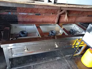 Stainless Steel 3 Burner Cooker