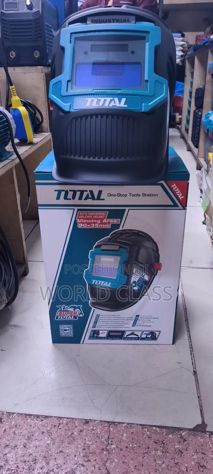 Total Auto Darkening Welding Helmet