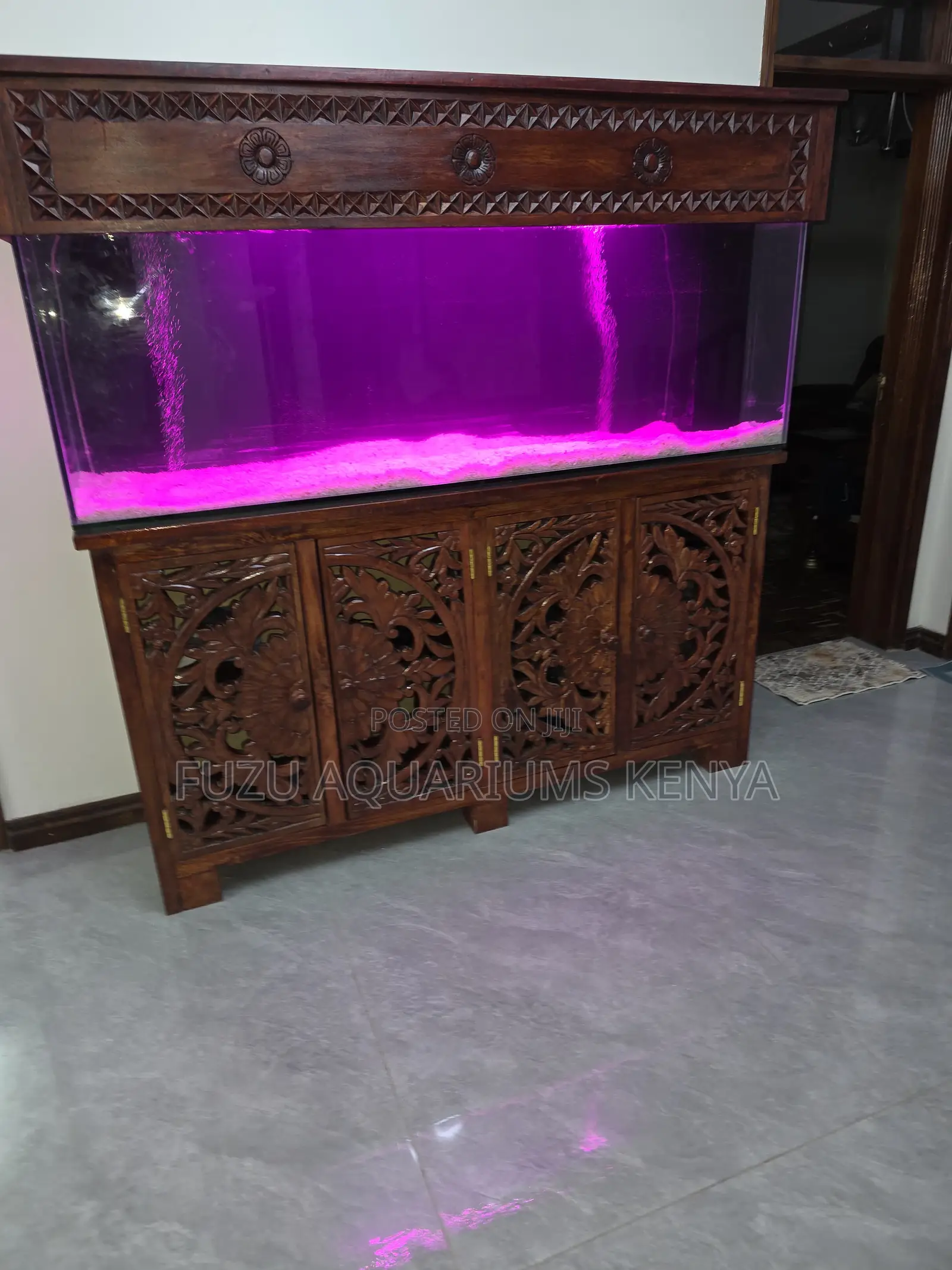 The Health-First Aquarium: Bottom Filtration in a Solid Hardwood Frame