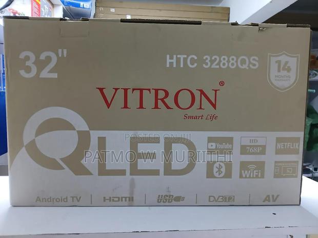 Vitron 32 Inches Qled Frameless Tv