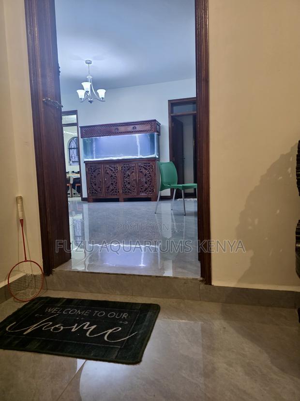 Premium Hand-Carved Solid Wood Aquarium (Complete Set) - main view