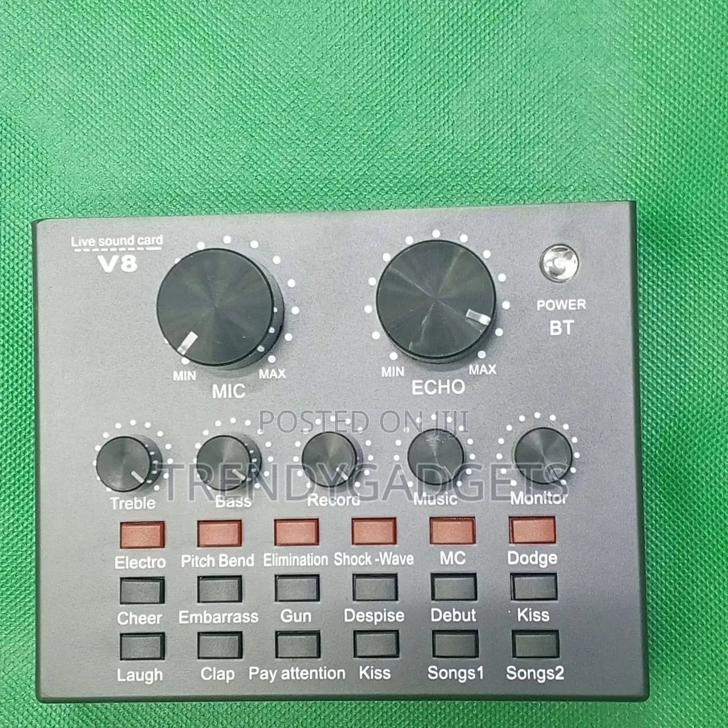 V8 Usb Sound Card For Smartphone And Pc Recording
