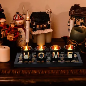 Glass Candle Holders