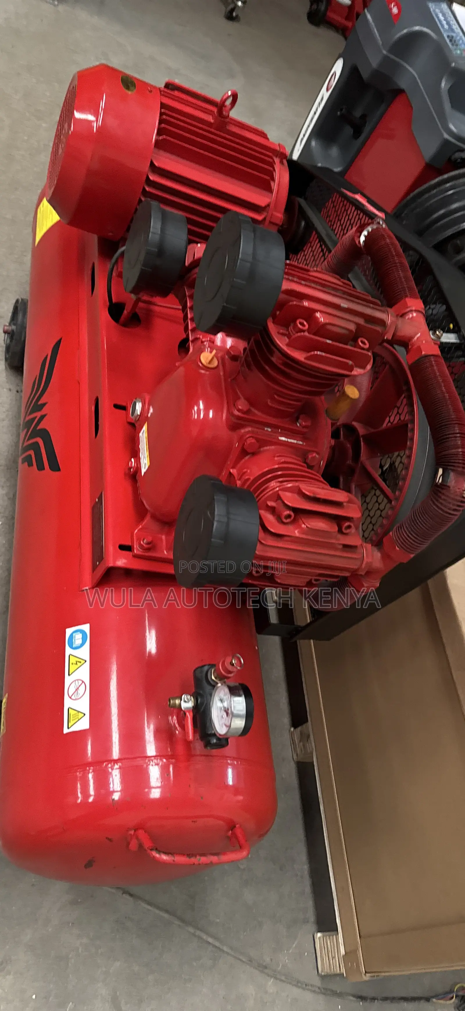Heavy Duty 200l Three Phase Three Piston Air Compressor Machine