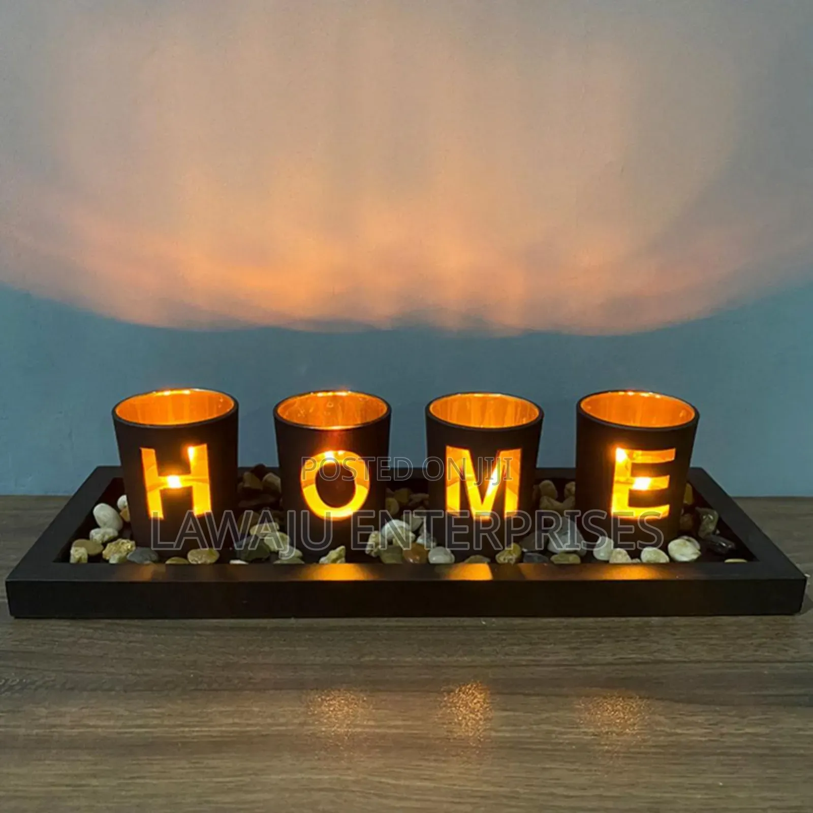 Glass Candle Holders