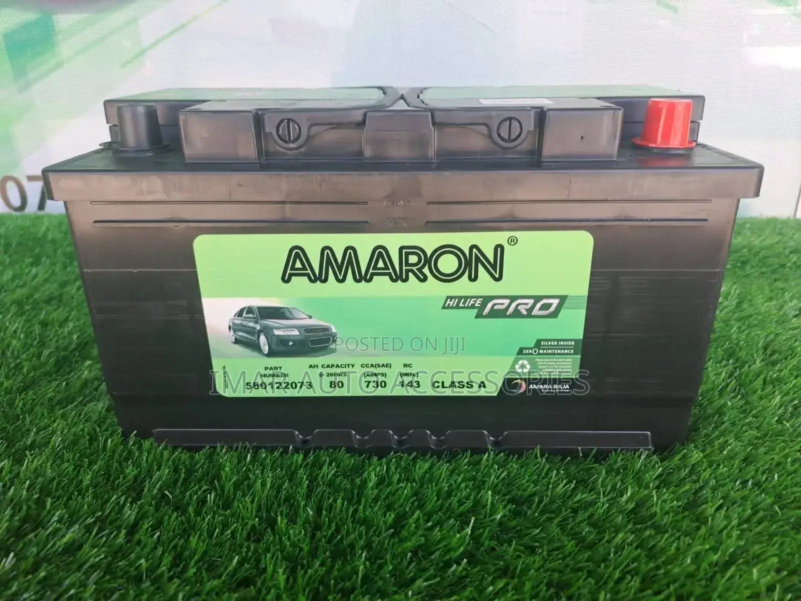 Din80 Amaron Battery – 750 Cca | High-Performance Car Battery Kenya