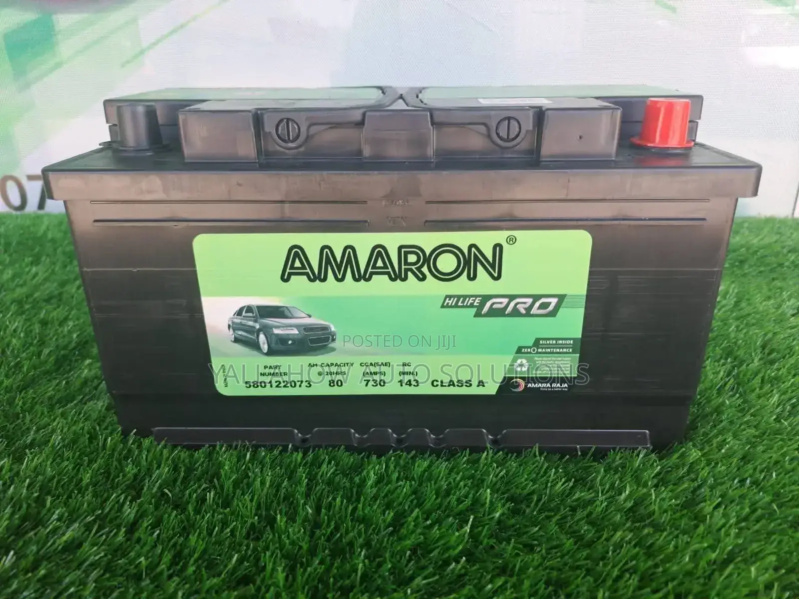 Din80 Amaron Battery – 750 Cca | High-Performance Car Battery Kenya