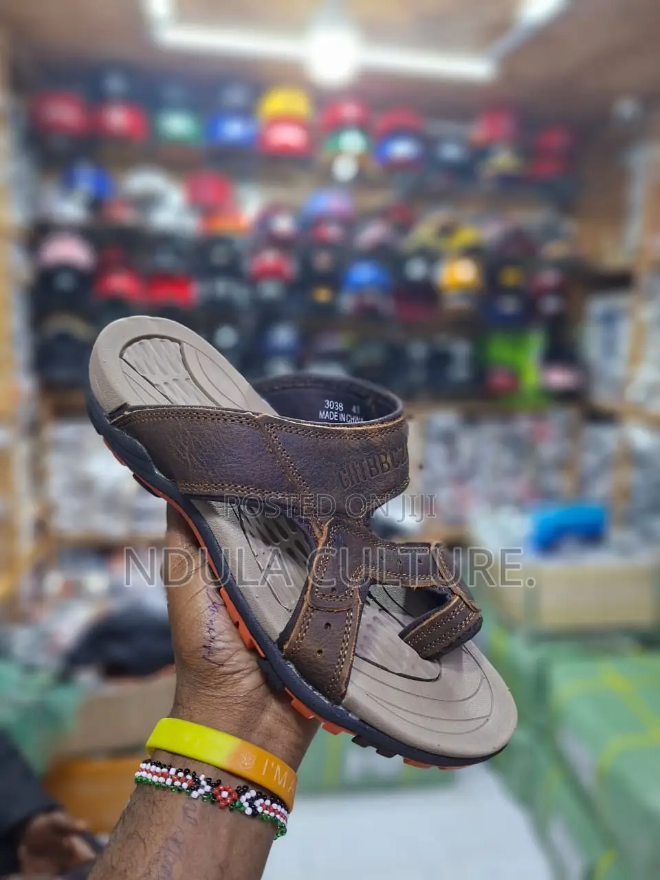 New Durable Real Leather Sandals