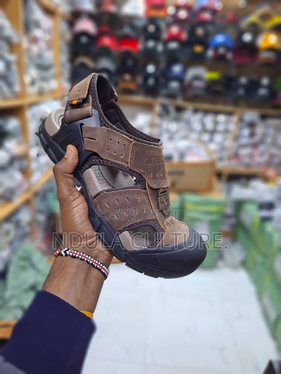 New Durable Real Leather Sandals