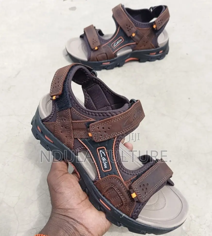 New Durable Real Leather Sandals