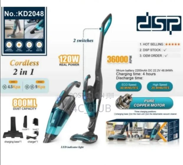 Cordless Vaccum Cleaner 2 In1 - thumbnail 2