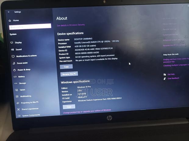 Laptop HP 250 G8 4GB Intel Celeron HDD+SSD 1T - thumbnail 8