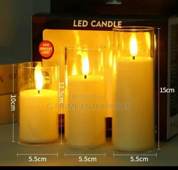 3pc Flameless Led Candle - thumbnail 3