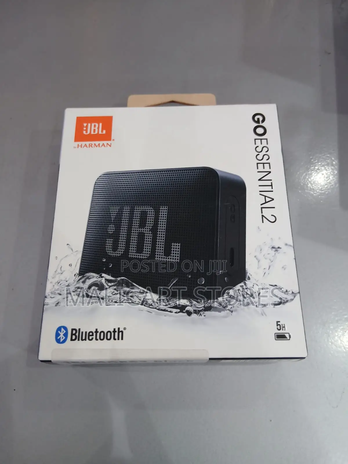JBL Go Essential 2 Bluetooth Speaker-Black