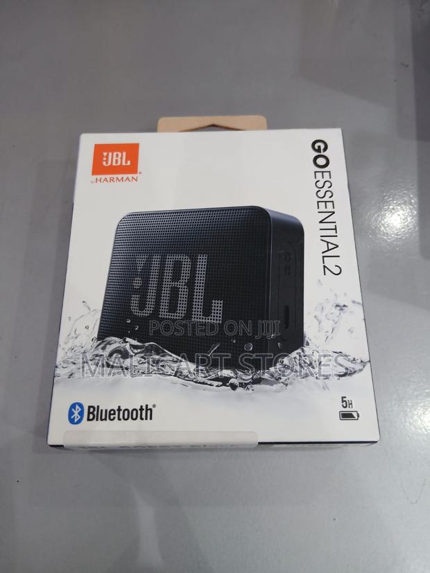 JBL Go Essential 2 Bluetooth Speaker-Black - main view