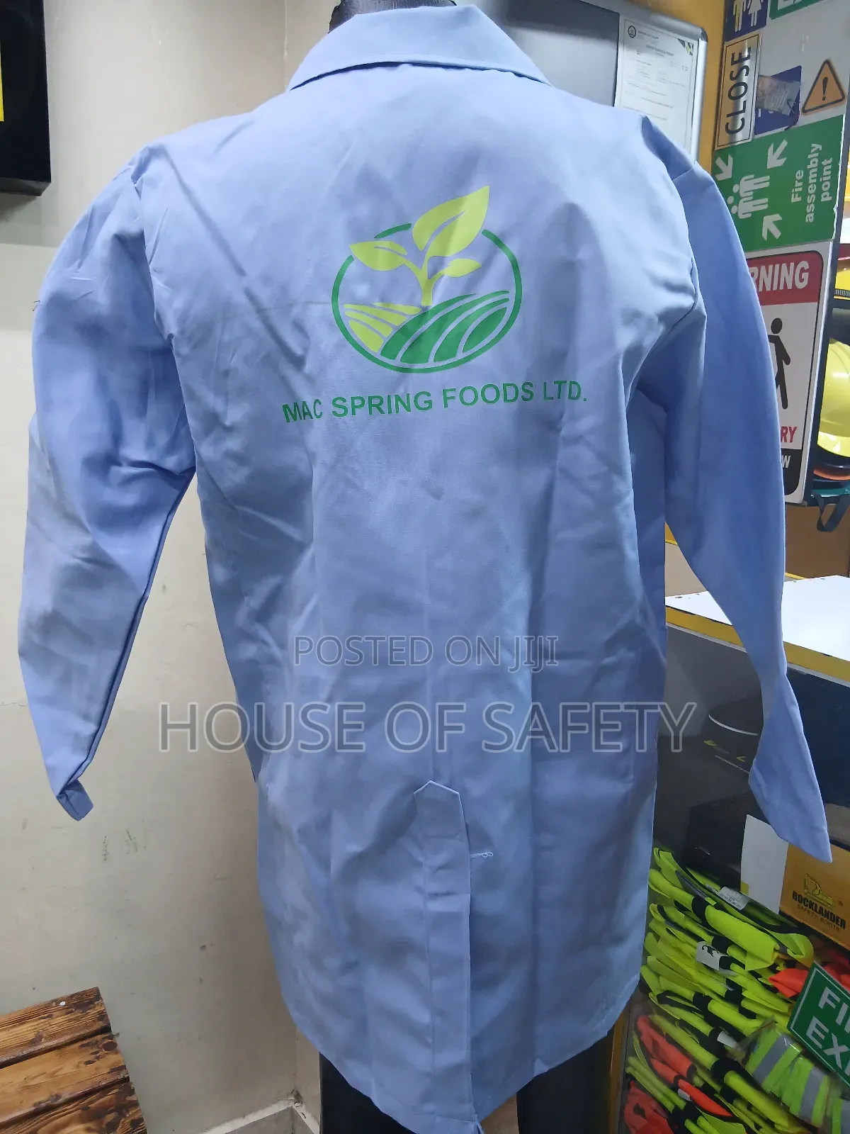Pockets Heavy Duty Dustcoats Size Large