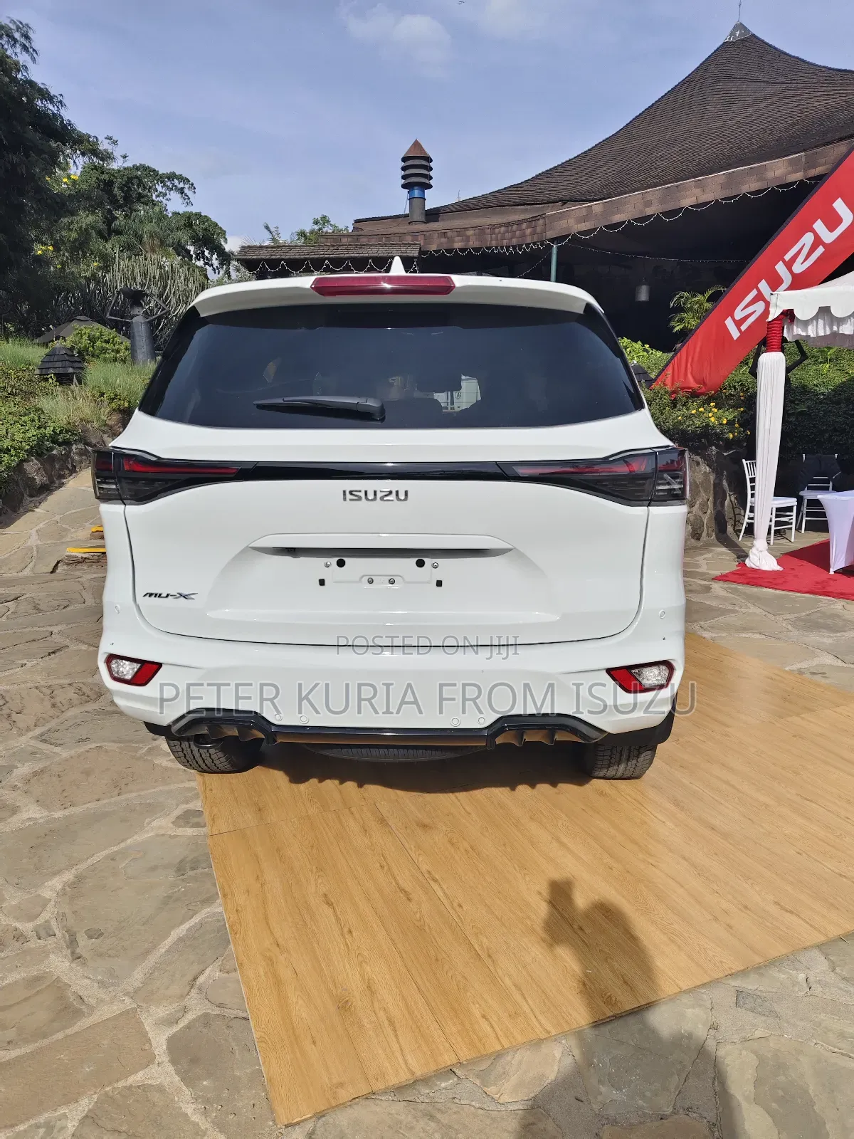 New Isuzu MU-X 2025 White