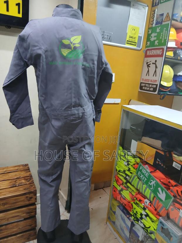 Free Size Grey Overall - thumbnail 3