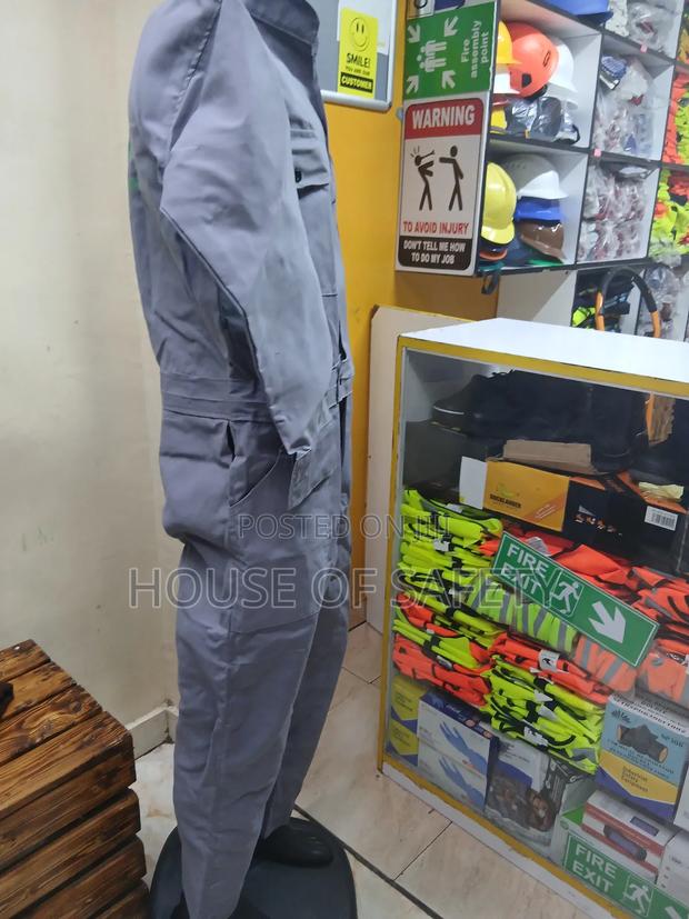 Perfect Fit Grey Generic Overall - thumbnail 3