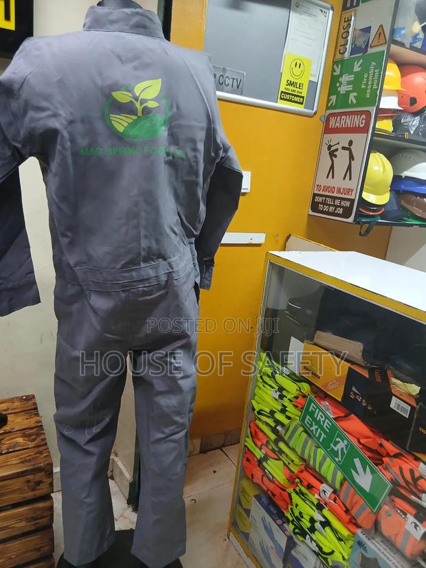 Perfect Fit Grey Generic Overall - thumbnail 4