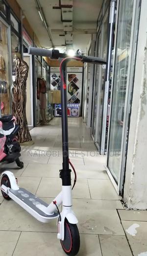 White Waflex Electric Scooter. - thumbnail 2