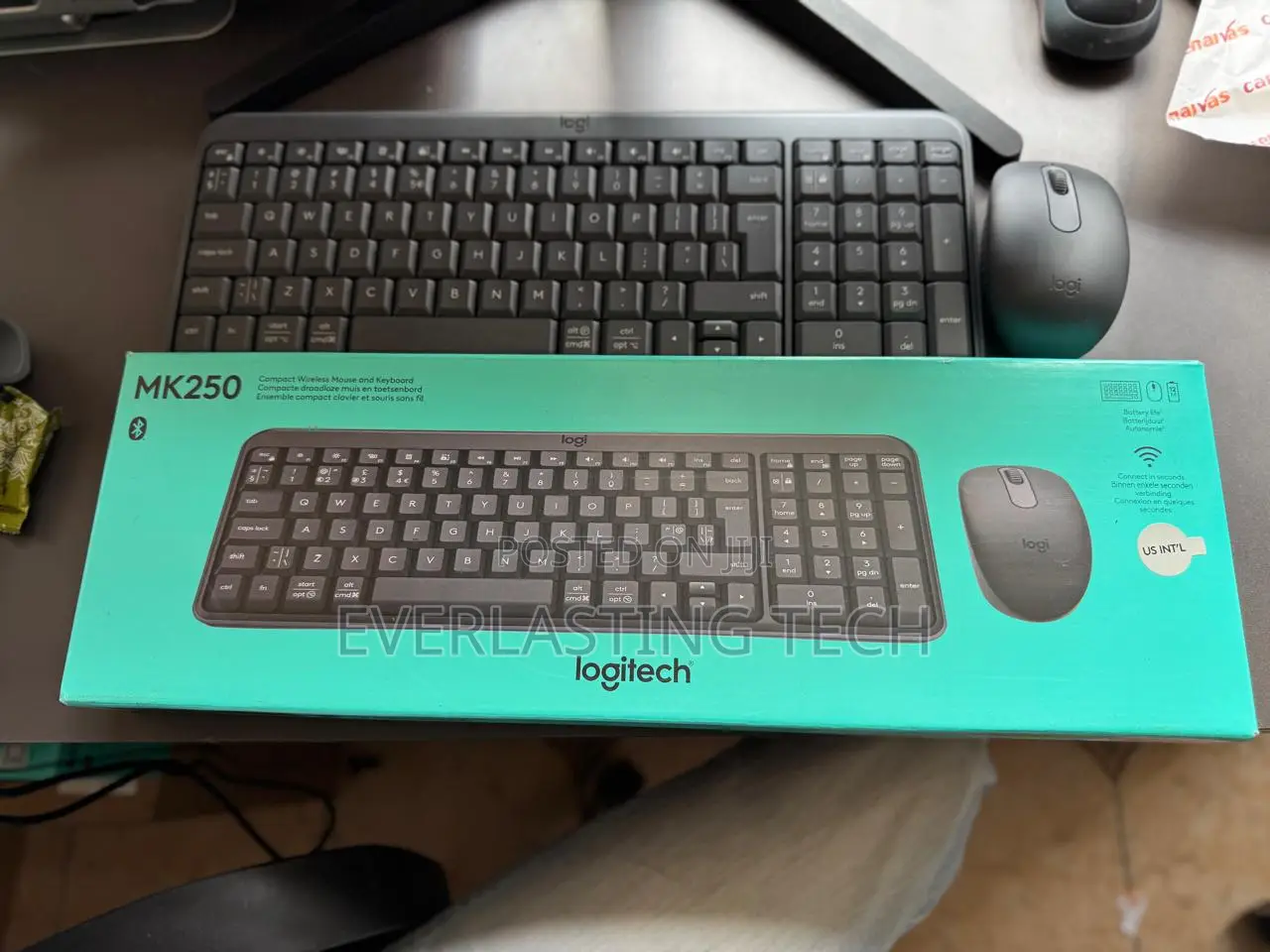 Logitech Mk250 Wireless Keyboard Mouse