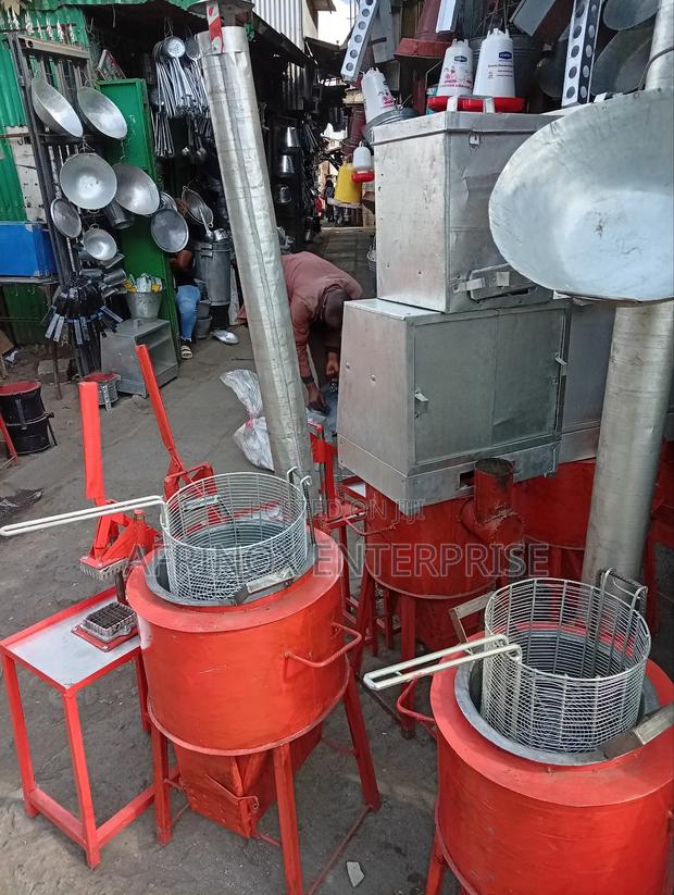 Commercial Firewood Chips Deep Fryer Available. - main view