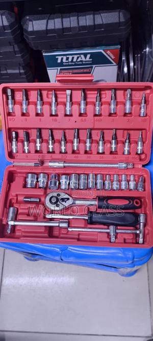 Commercial 46pc Wrench Socket Set - thumbnail 2