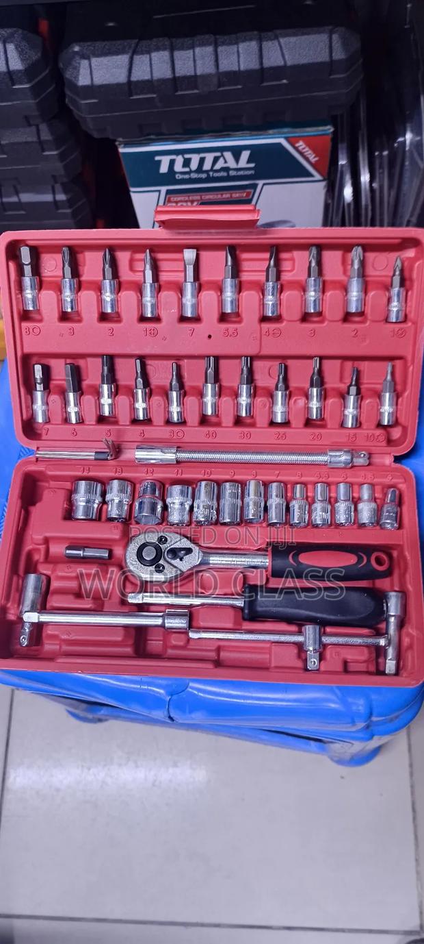Commercial 46pc Wrench Socket Set - main view