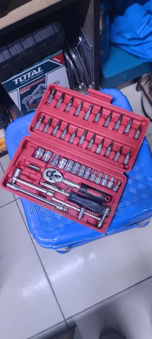 Commercial 46pc Wrench Socket Set