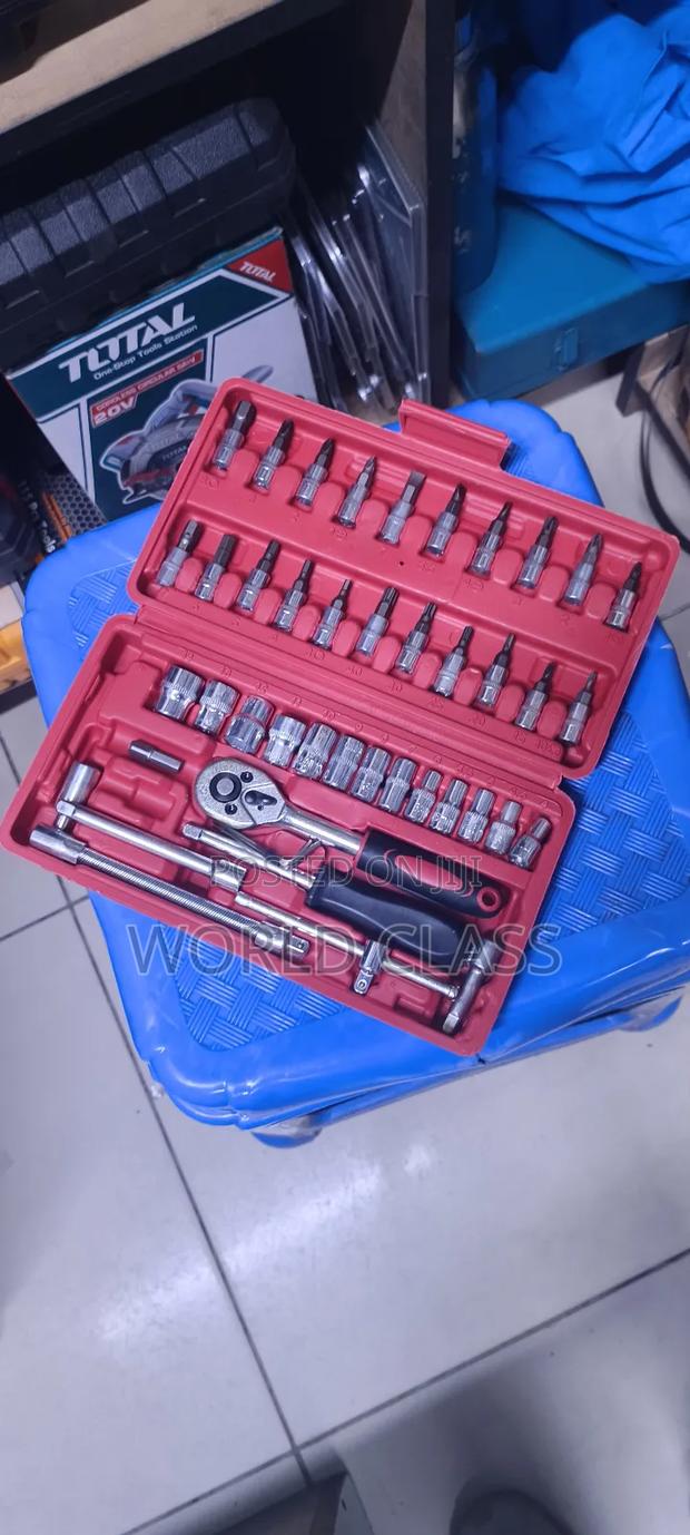 Commercial 46pc Wrench Socket Set - thumbnail 3