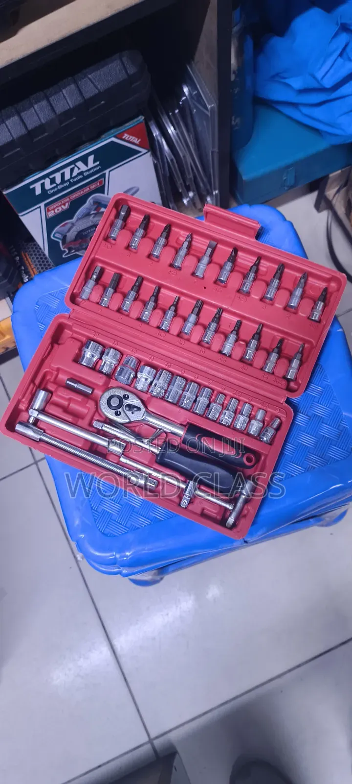 Commercial 46pc Wrench Socket Set