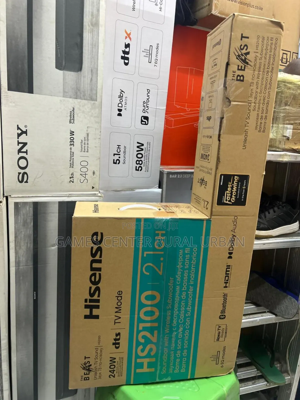 Hisense Sound Bar With Wireless Subwoofer Hs2100