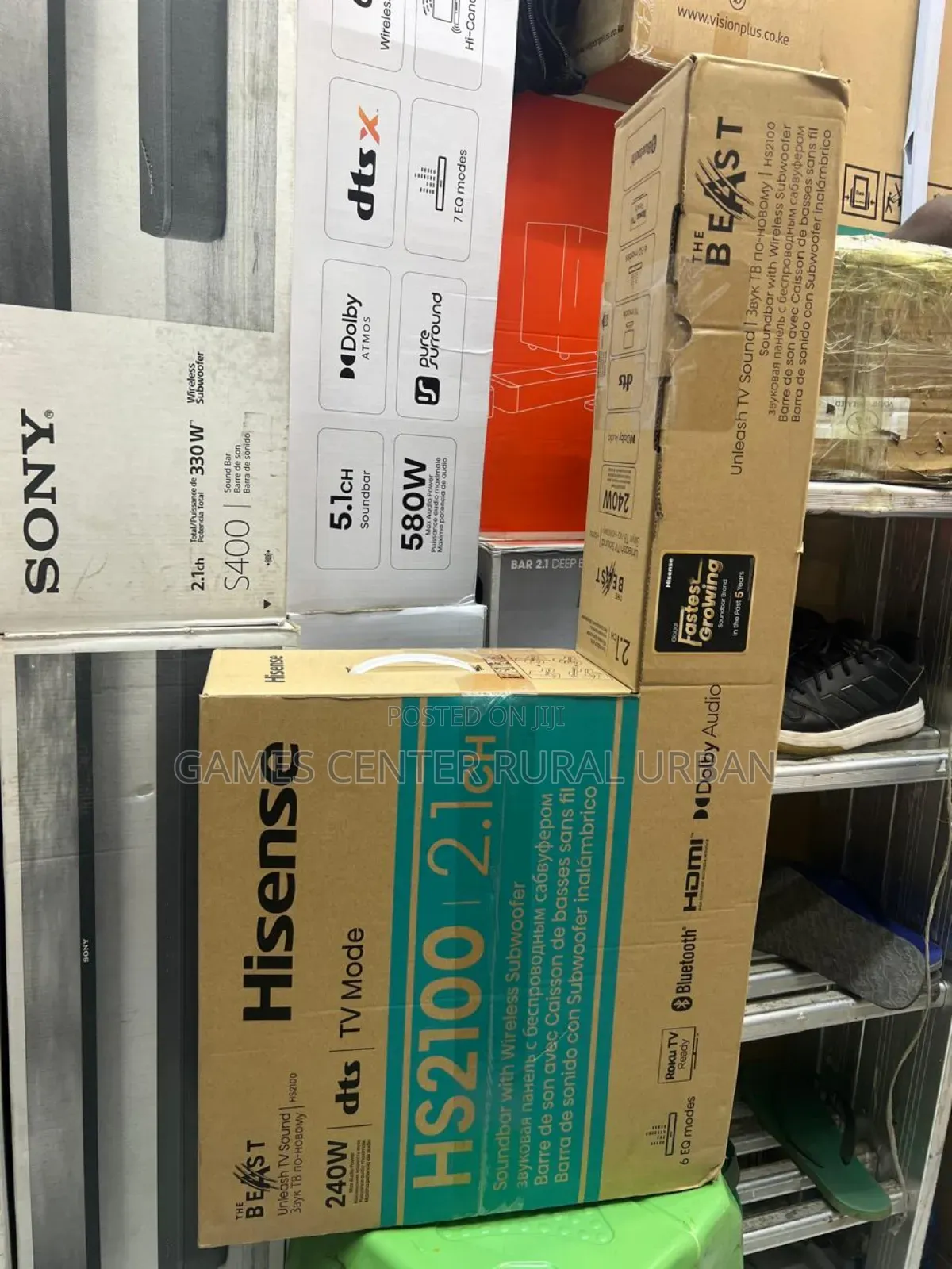 Hisense Sound Bar With Wireless Subwoofer Hs2100