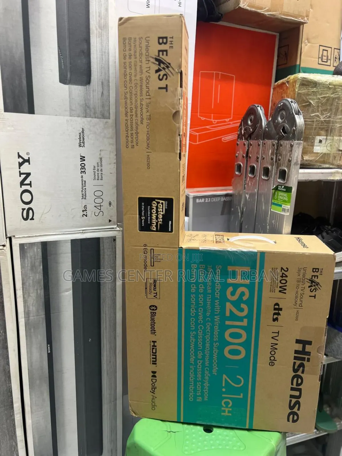 Hisense Sound Bar With Wireless Subwoofer Hs2100