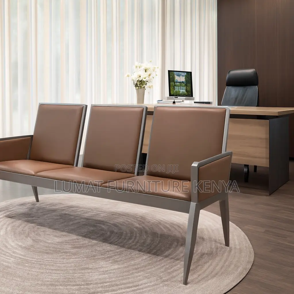 Office Reception Waiting Bench