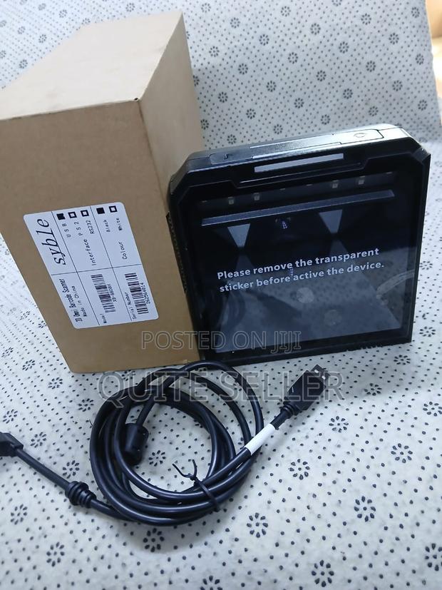 Plug and Play 1d/2d Table Mount Barcode Scanner 8808h - main view