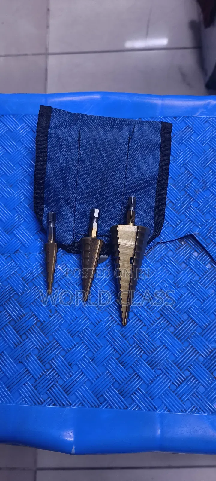 HSS 3pc Step Drill Bits