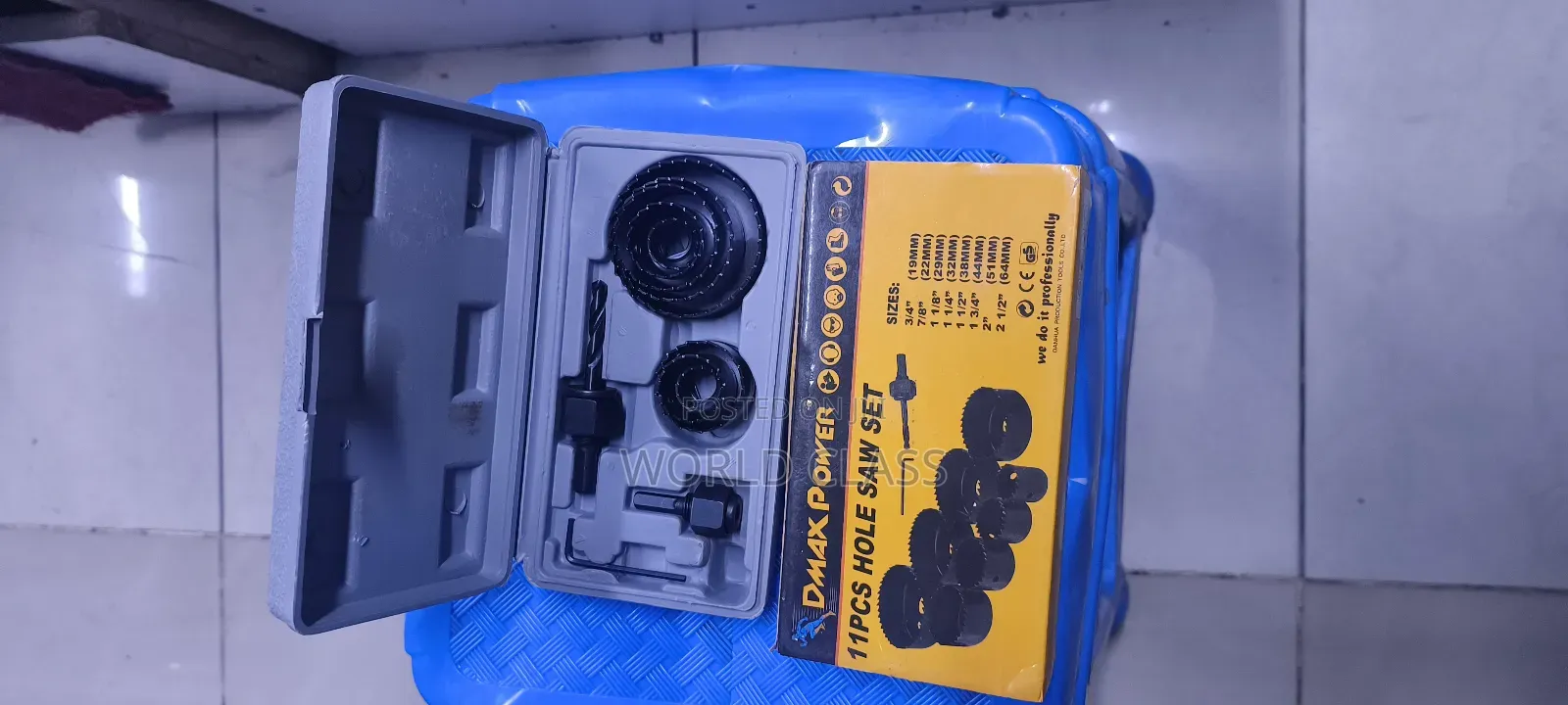Industrial 11pc Hole Saw Set