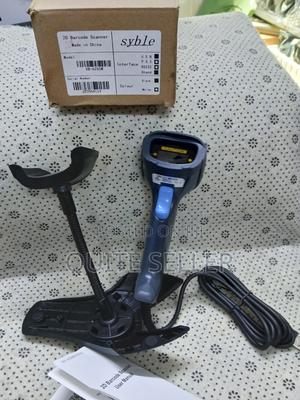 Auto Scanning Handheld 2d Laser Barcode Scanner With Adjustable Stand - thumbnail 2