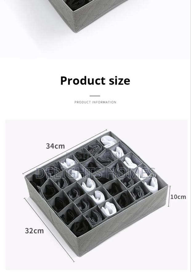 30 Grid Innerwear Storage Organizer_tt - thumbnail 2