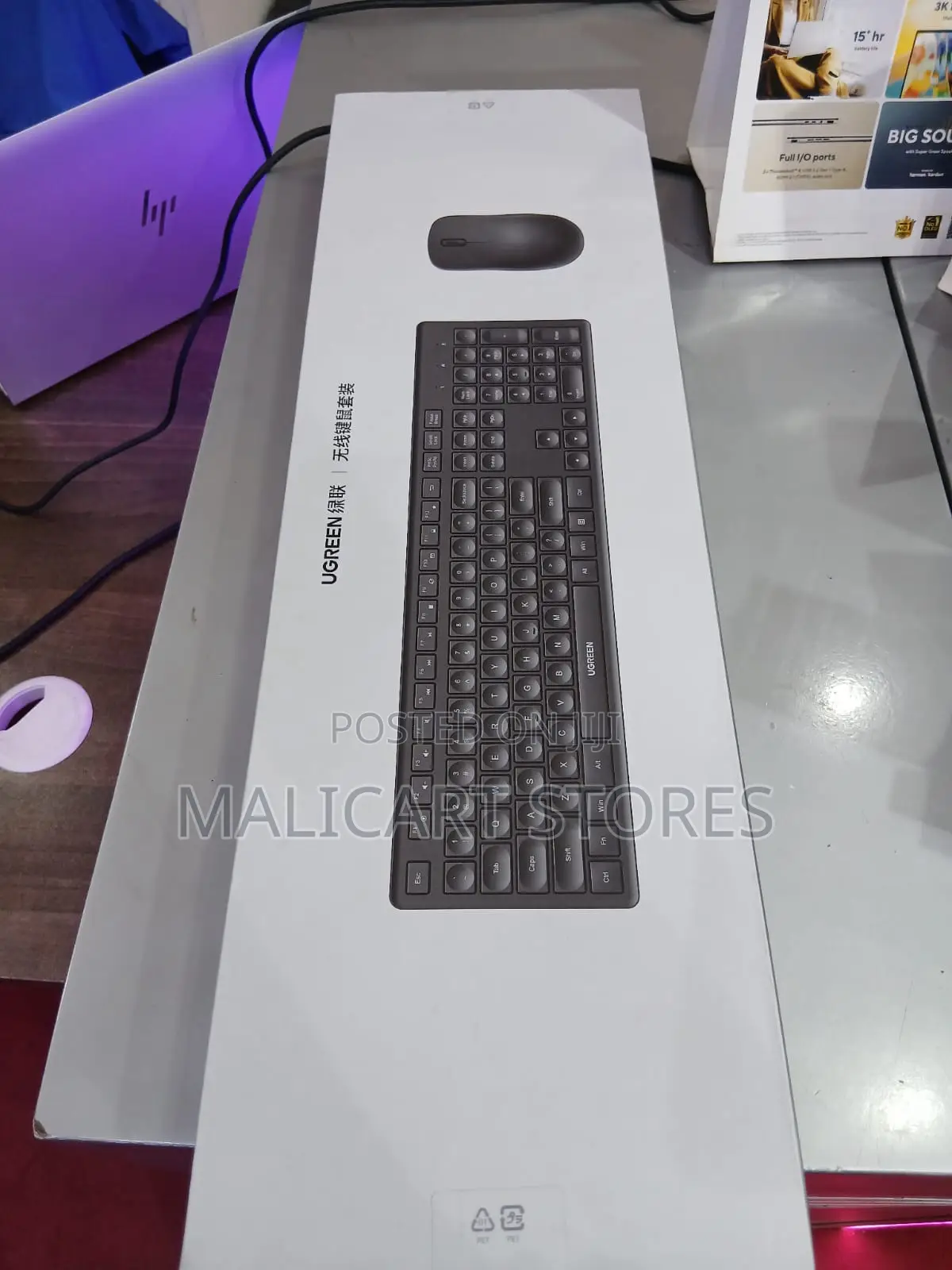 Ugreen Mk007 Wireless Keyboard and Mouse Combo