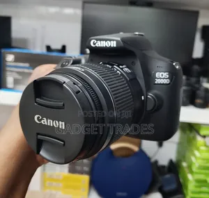 Canon Eos 2000d DSLR Camera With 18-55mm Lens