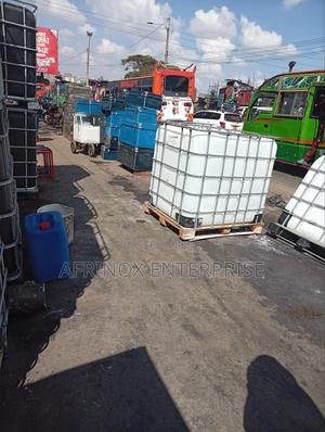 Get a 1000l Ibc Caged Tank for Safe and Efficient Liquid Storage. - main view