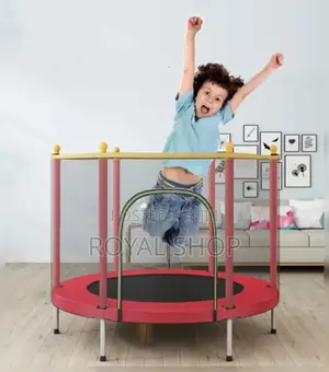Trampoline With Safety Net