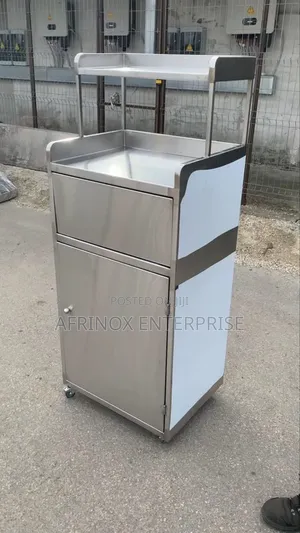 Stainless Steel Mini Counter, Outdoor Kitchen Counter With Drawers