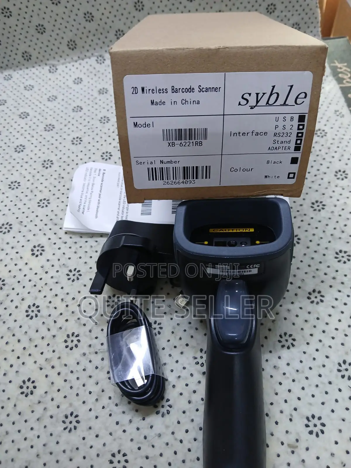 Supermarket Retail Barcode 2d Wireless Scanner
