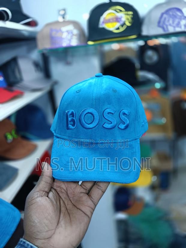 Suede Fabric Boss Caps - thumbnail 5