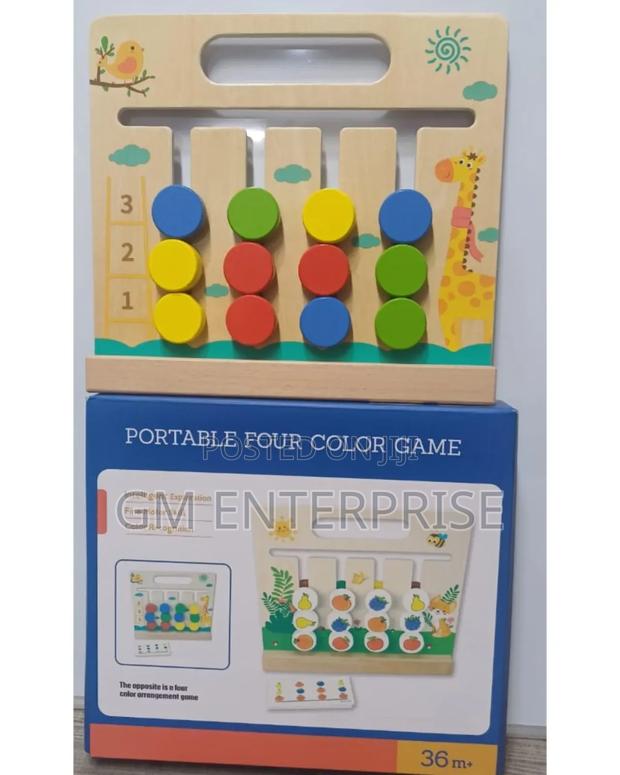 *Wooden Logic Game*