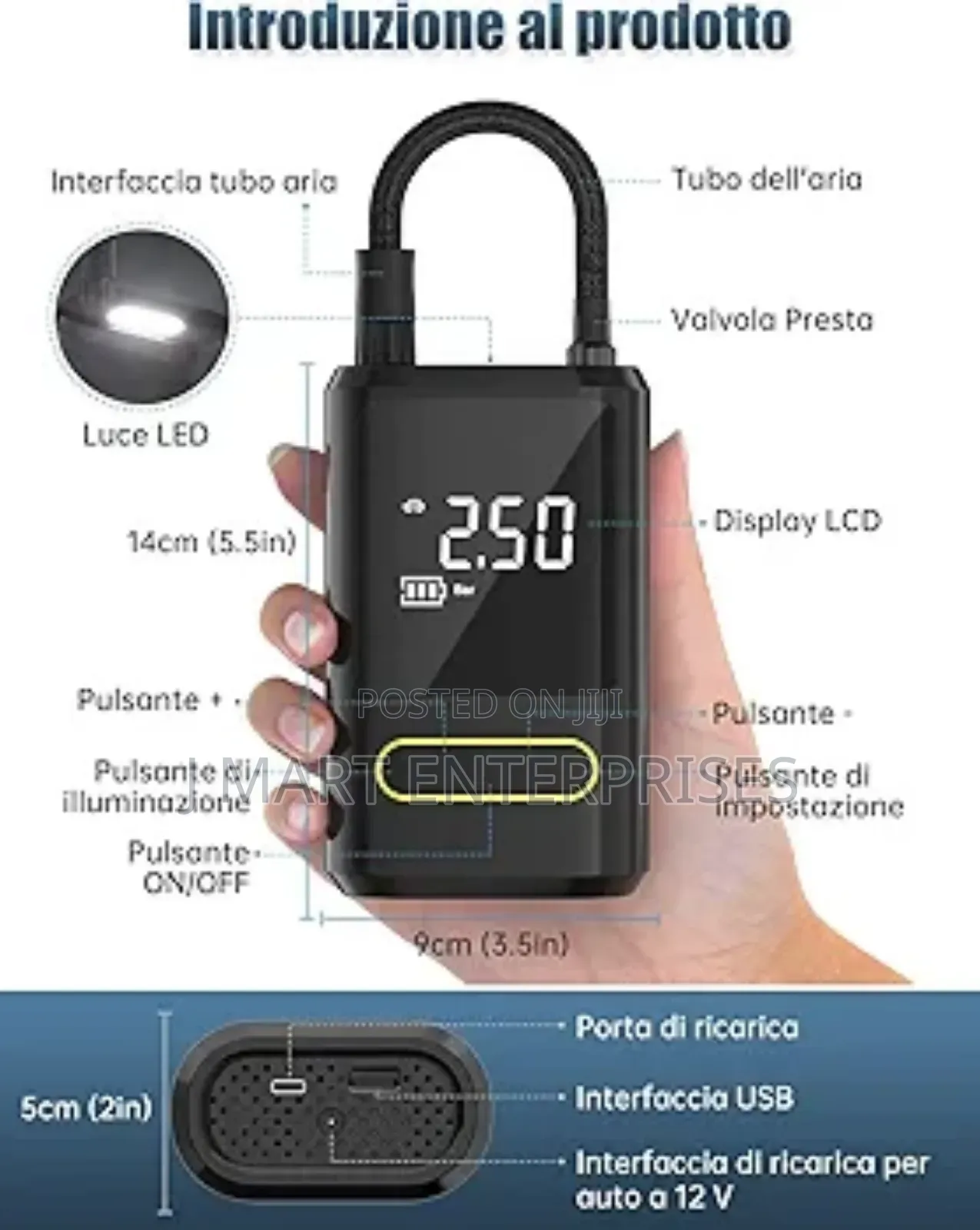 Wireless Car Inflator - Atj-8466